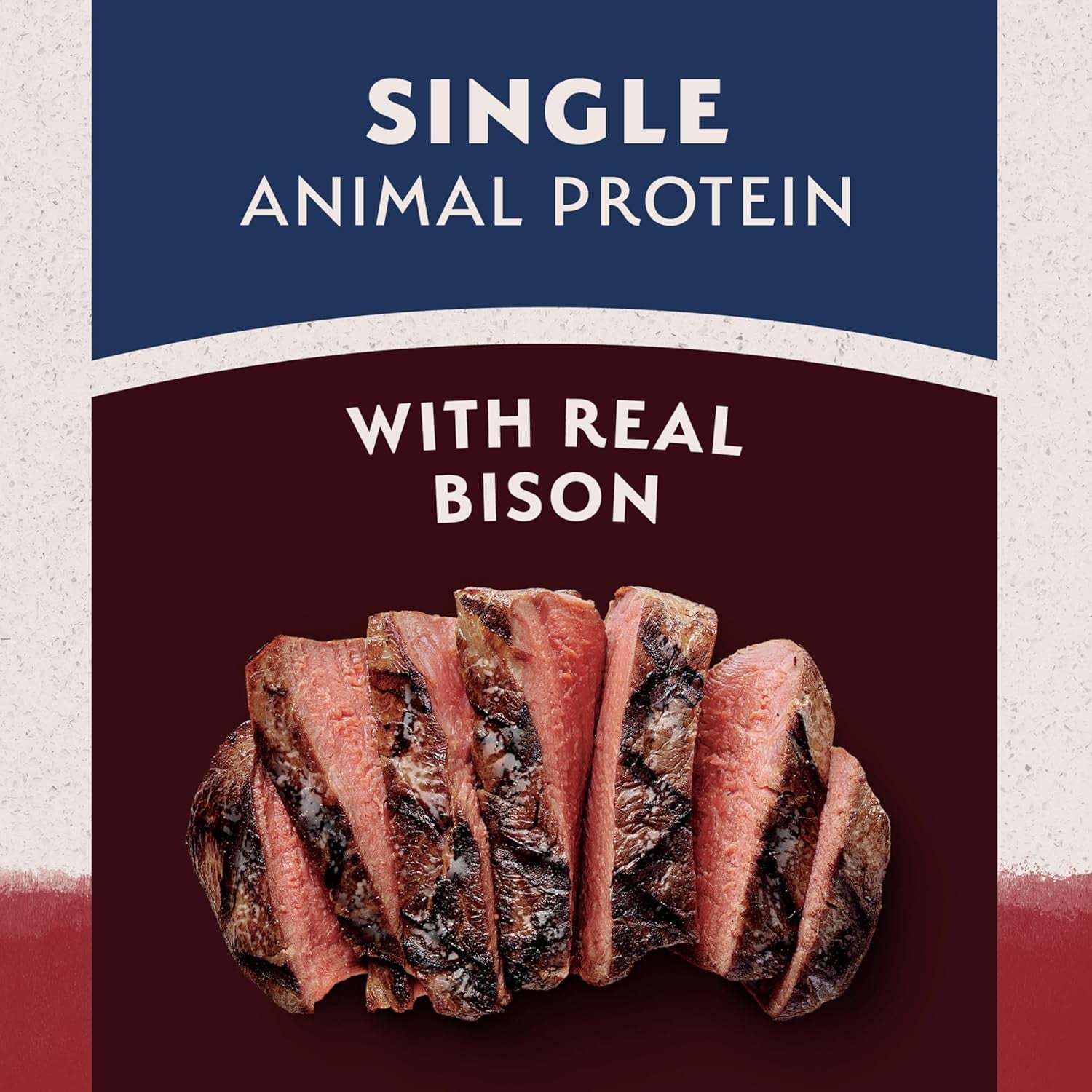 Limited Ingredient Adult Grain-Free Dry Dog Food, Reserve Sweet Potato & Bison Recipe, 4 Pound (Pack of 1)